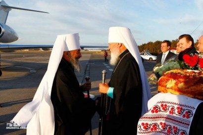 Три года назад Украинская православная церковь избрала своим предстоятелем митрополита Онуфрия Три года назад Украинская православная церковь избрала своим предстоятелем митрополита Онуфрия