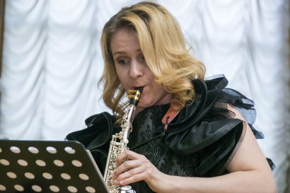 В Одесском литературном музее прошел концерт саксофонной музыки