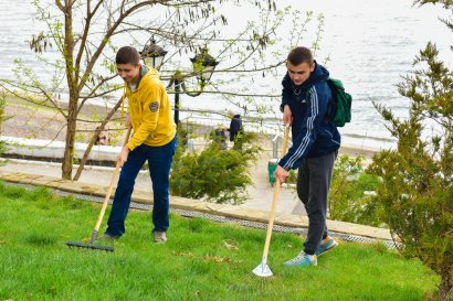 Студенты Одесской Юракадемии и МГУ провели масштабные субботники Студенты Одесской Юракадемии и МГУ провели масштабные субботники