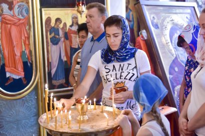 В праздник Преображения Господнего в храмах Одессы прошли божественные литургии