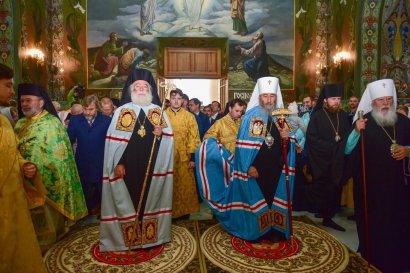 Предстоятели Александрийской и Украинской Православных Церквей совершили Великий чин освящения Спасо-Преображенского собора в Болграде