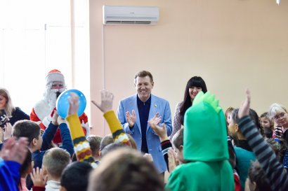 Накануне Нового года в Международном гуманитарном университете прошел утренник для детей-сирот