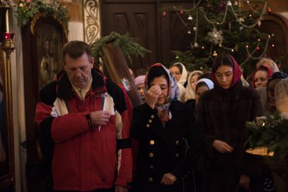 В праздник Богоявления одесситы посещали храмы и совершали омовение в крещенской воде