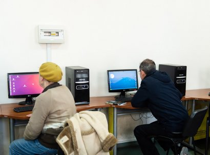 В стенах Международного гуманитарного университета принимали новичков-студентов на компьютерные курсы