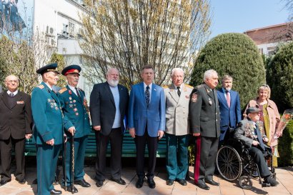 В преддверии Дня освобождения города в Одесской Юракадемии чествовали ветеранов