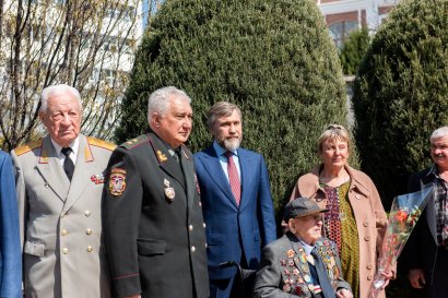 В преддверии Дня освобождения города в Одесской Юракадемии чествовали ветеранов