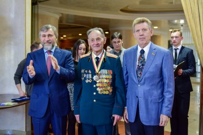 В преддверии Дня освобождения города в Одесской Юракадемии чествовали ветеранов