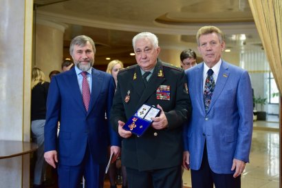 В преддверии Дня освобождения города в Одесской Юракадемии чествовали ветеранов В преддверии Дня освобождения города в Одесской Юракадемии чествовали ветеранов