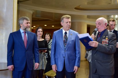 В преддверии Дня освобождения города в Одесской Юракадемии чествовали ветеранов В преддверии Дня освобождения города в Одесской Юракадемии чествовали ветеранов