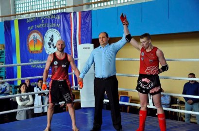 Одесситы Олег Гута и Анита Ходеева стали чемпионами Украины по таиландскому боксу