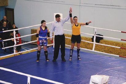 Одесситы Олег Гута и Анита Ходеева стали чемпионами Украины по таиландскому боксу