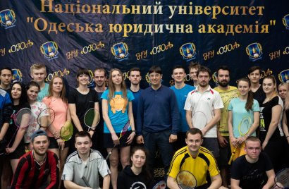 В Одессе проходит первенство вузов по бадминтону
