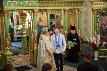 За заслуги перед Украинской Православной Церковью – Сергею Кивалову вручена высшая награда УПЦ