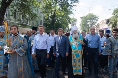 В Одессе Крестным ходом почтили Касперовскую икону Божьей Матери. В Одессе Крестным ходом почтили Касперовскую икону Божьей Матери.
