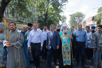  В Одессе Крестным ходом почтили Касперовскую икону Божьей Матери.