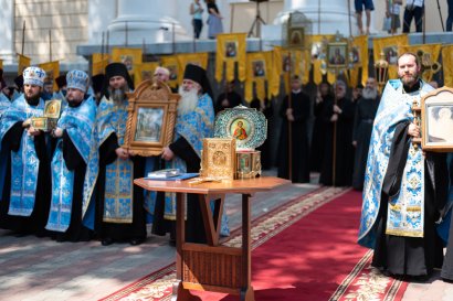  В Одессе Крестным ходом почтили Касперовскую икону Божьей Матери.