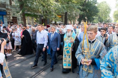  В Одессе Крестным ходом почтили Касперовскую икону Божьей Матери.