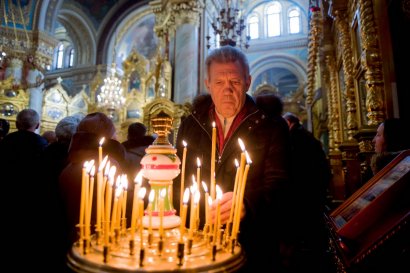 По случаю 31-й годовщины вывода войск из Афганистана в Одессе торжественно прошла колонна воинов-интернационалистов