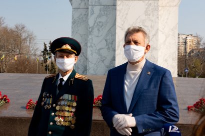 Накануне 76-й годовщины Дня освобождения Одессы депутаты Украинской морской партии Сергея Кивалова чествовали воинов-освободителей